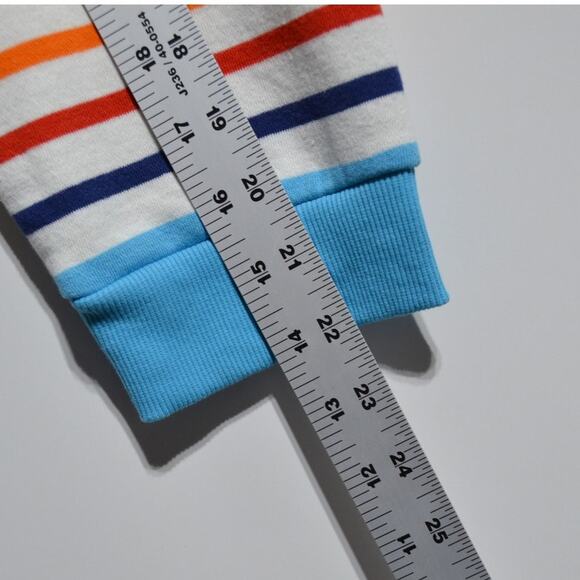 Aldis Gear Capsule Collection Crew Neck Woman's Striped Sweatshirt Size XL - Picture 11 of 11